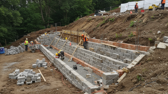 construction murets et soutenements